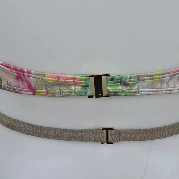 Victoria's Secret VS Swim Hottie Halter Bikini Top Tropical  Strappy 34B - Picture 9 of 12